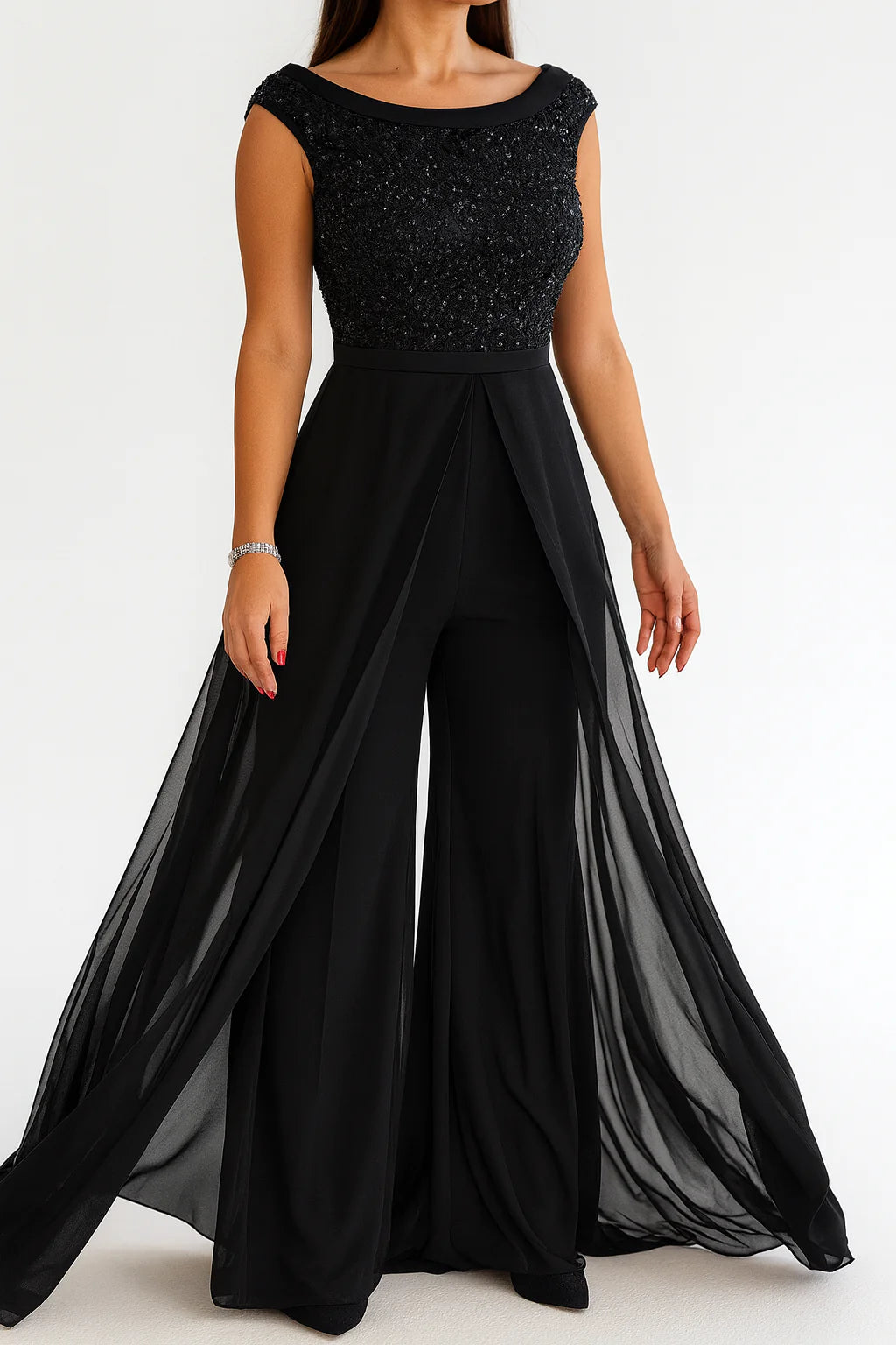 Fontella™ | Mono de Tul Texturizado