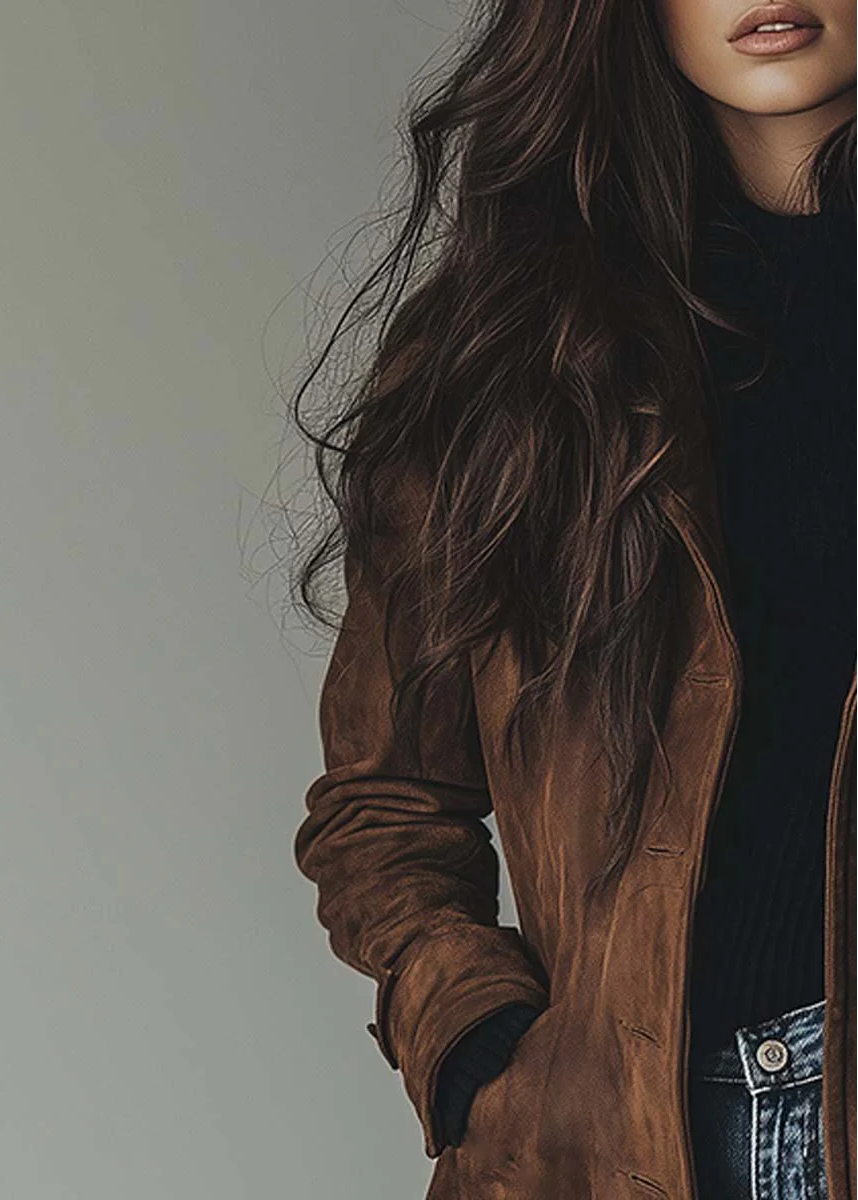 Taylor™ | Trench elegante de ante