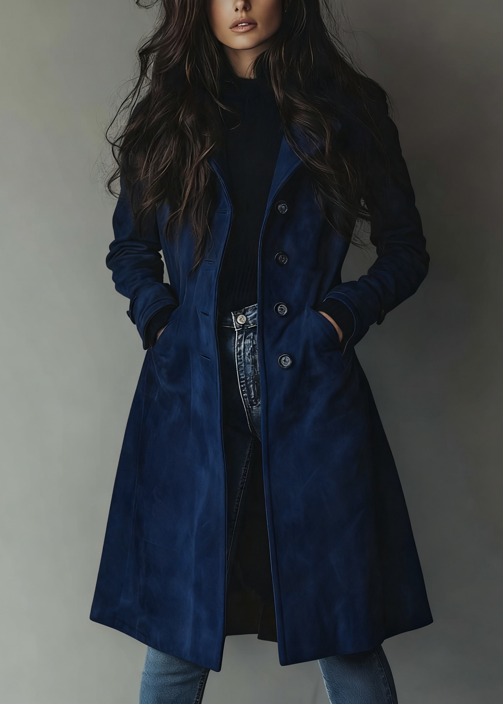 Taylor™ | Trench elegante de ante