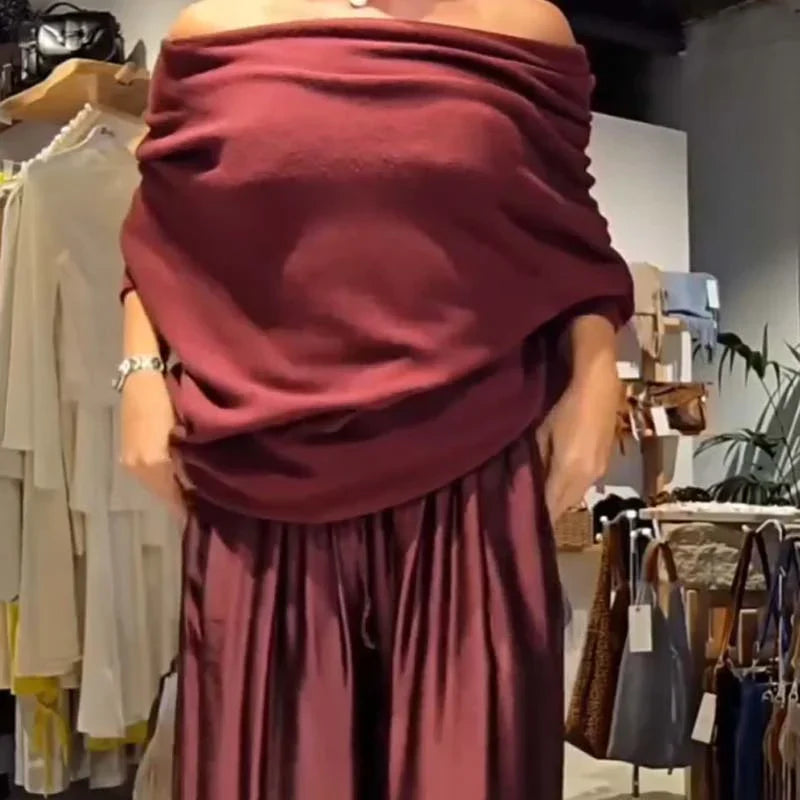 Gala | Conjunto elegante con hombros descubiertos