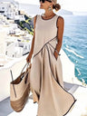Daphne™ | Sleeveless dress with an elegant airy silhouette