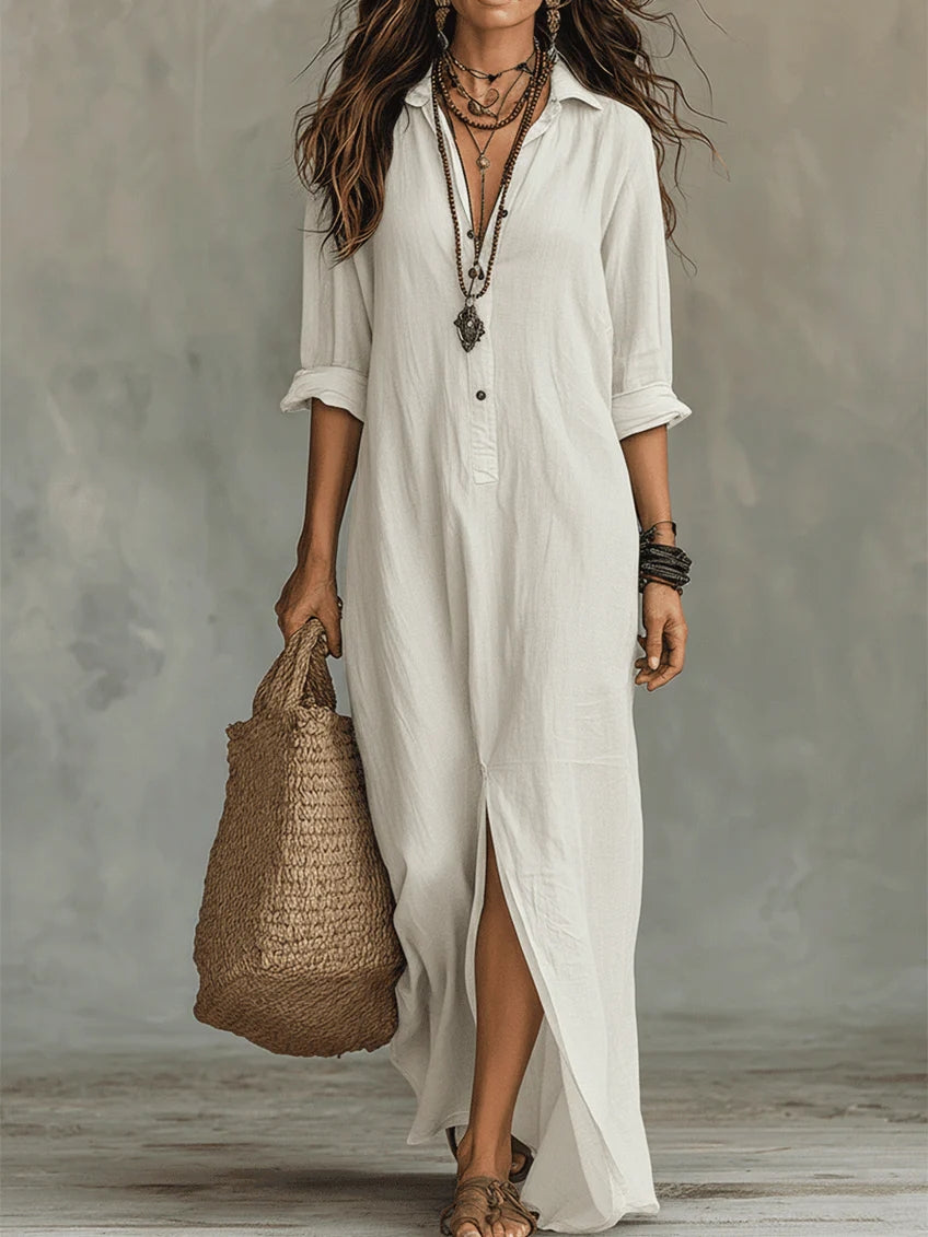 Joanna | Comfortable maxi dress that enhances your silhouette