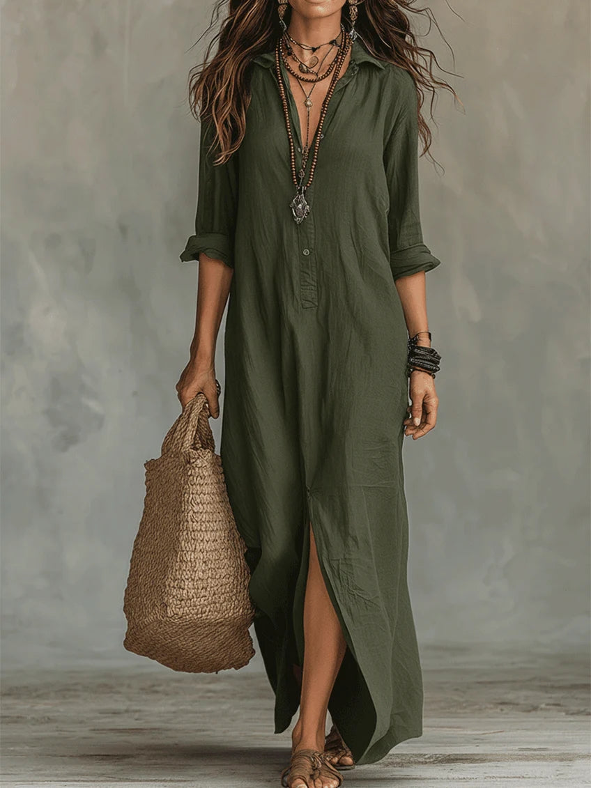 Joanna | Comfortable maxi dress that enhances your silhouette