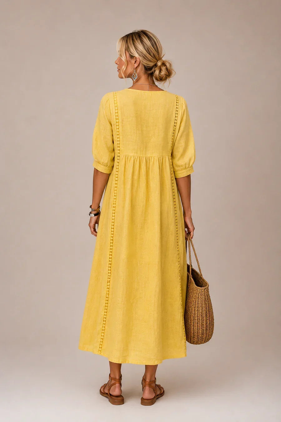 Julie | V-Neck Maxi Dress