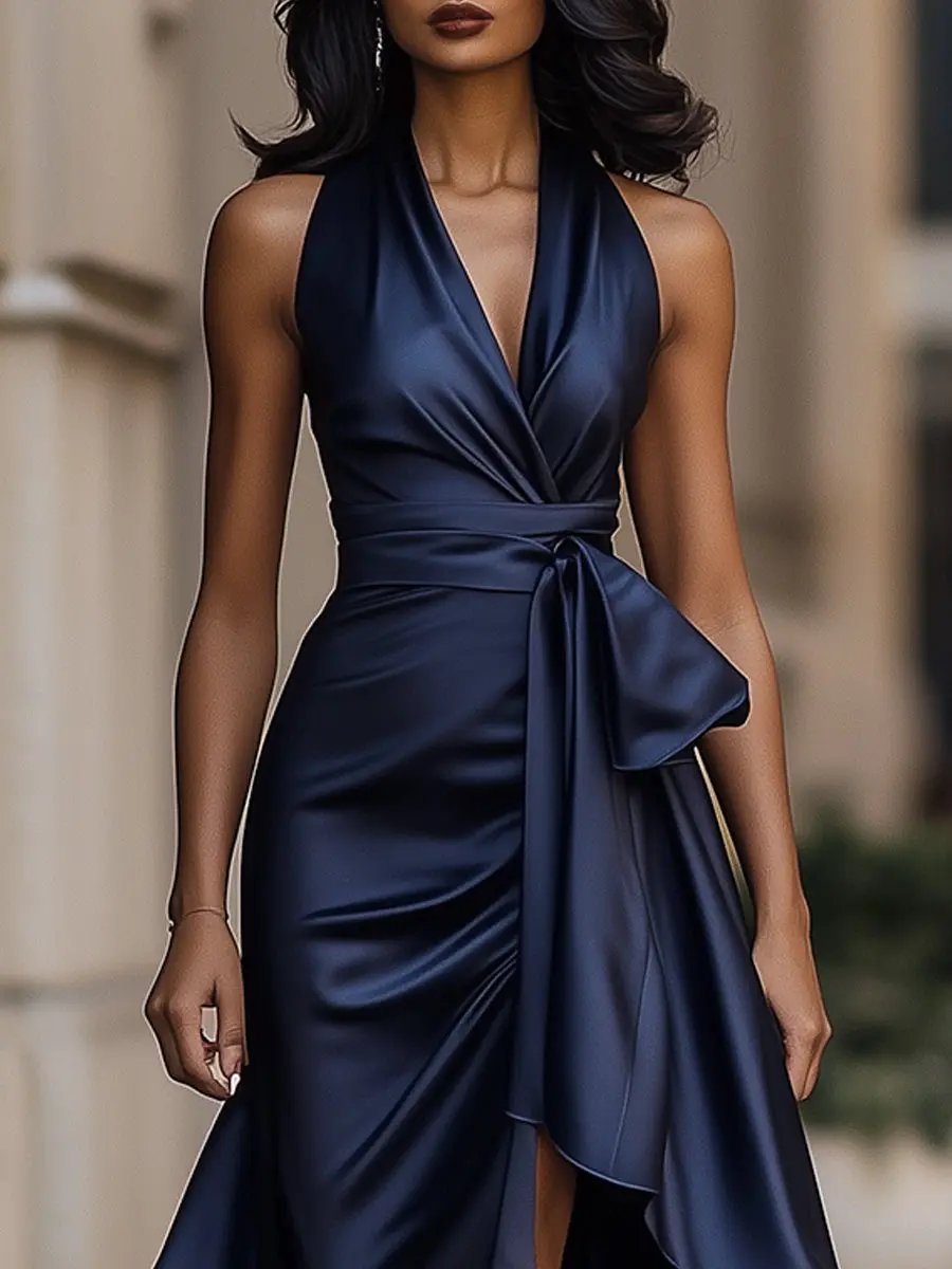 Daphne™ | Elegant Evening Dress with Airy Asymmetrical Line