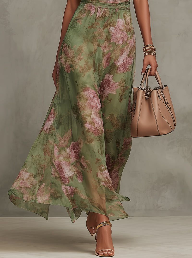 Livia | Maxi Dress with Floral Design