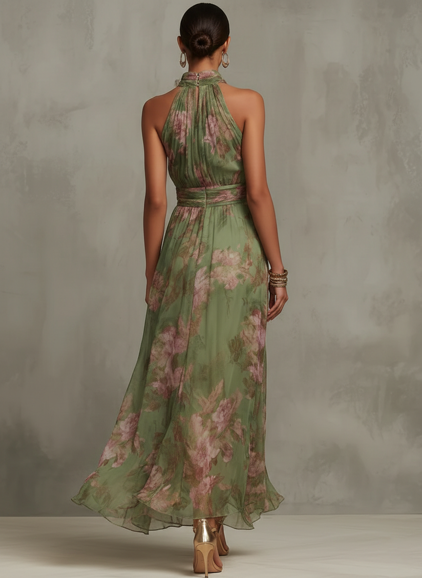 Livia | Maxi Dress with Floral Design