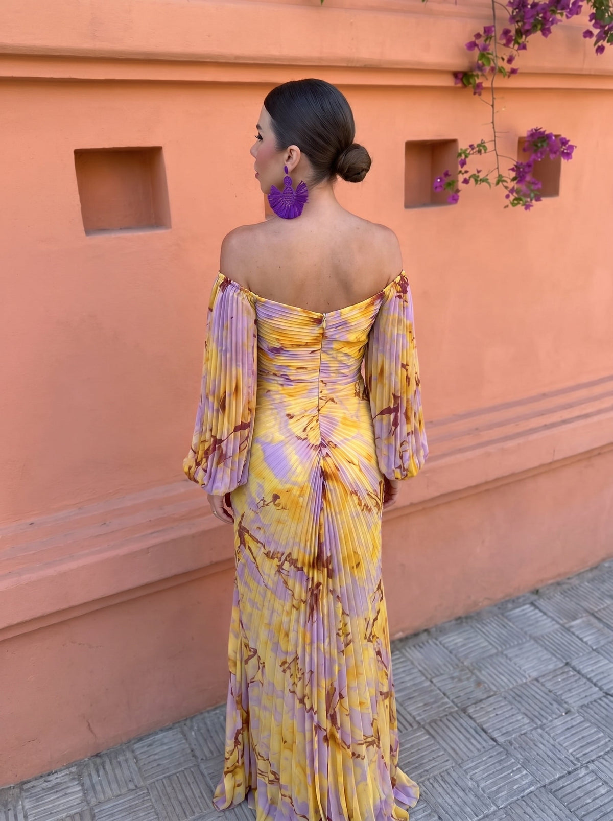 Christine — Elegant Dress with Deep Neckline