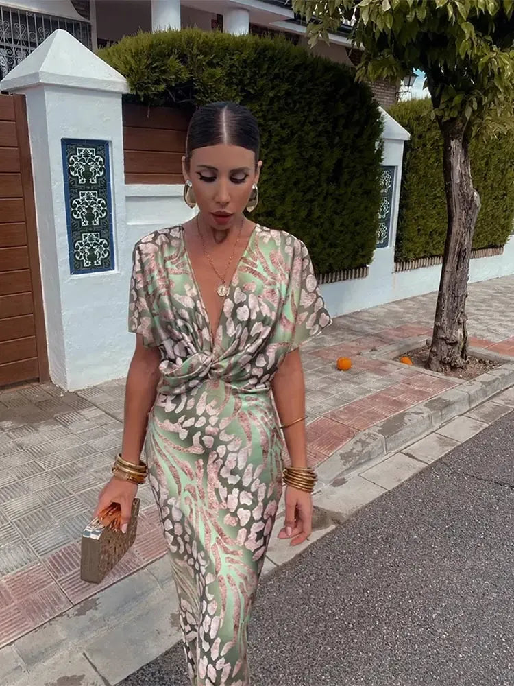 Claire | Midi Dress Color Copper