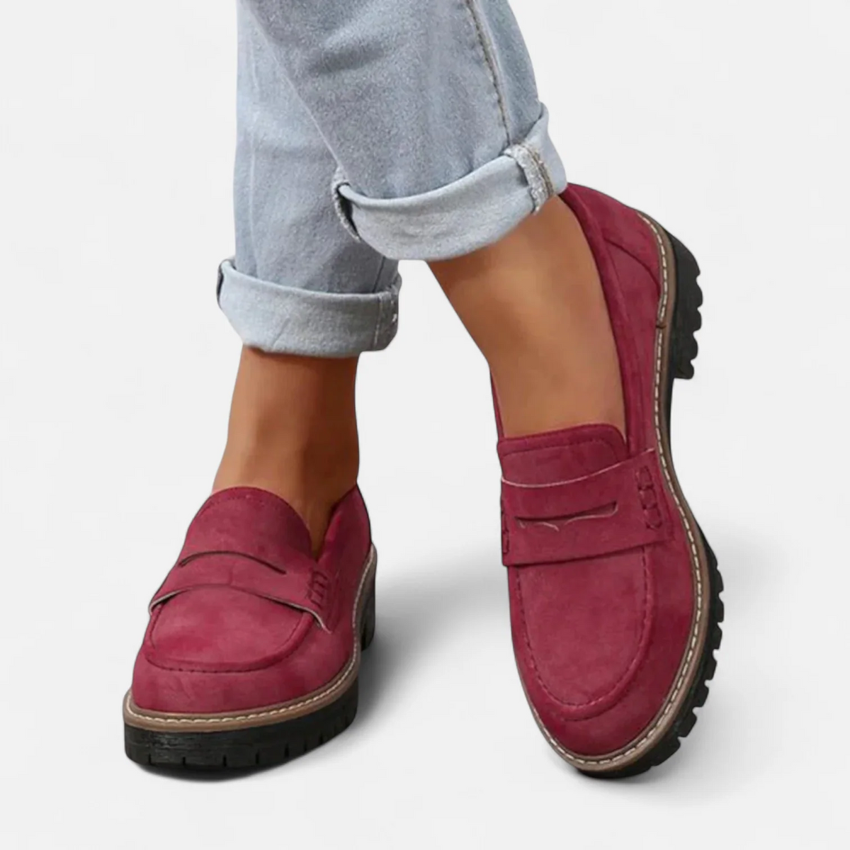 Skylar | Comfort Heeled Loafers