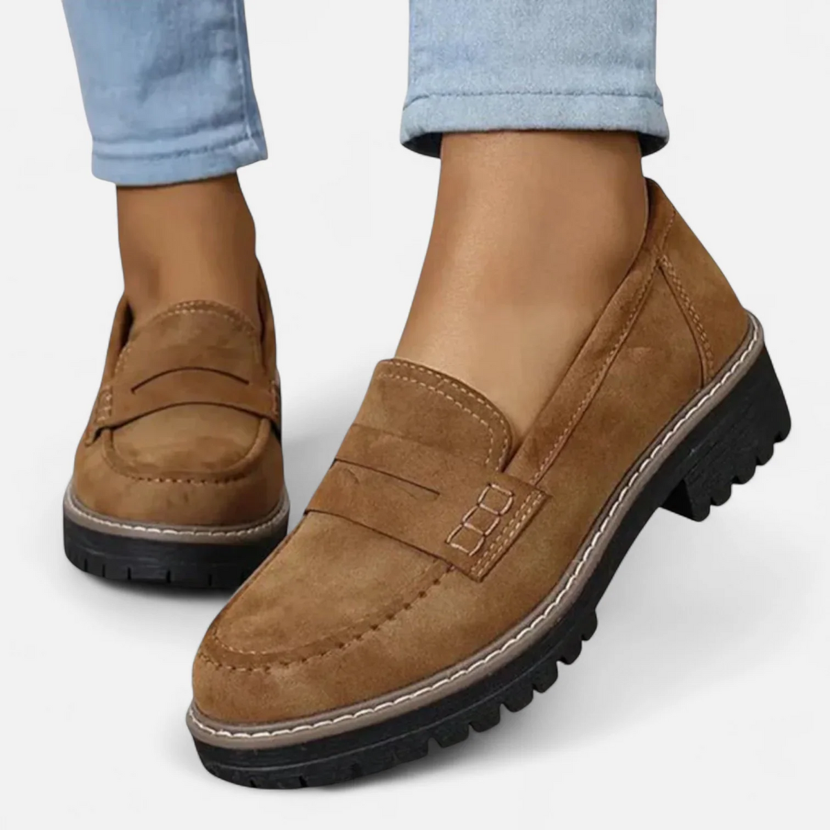 Skylar | Comfort Heeled Loafers
