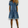 Joan | Vintage Short Denim Look Shorts